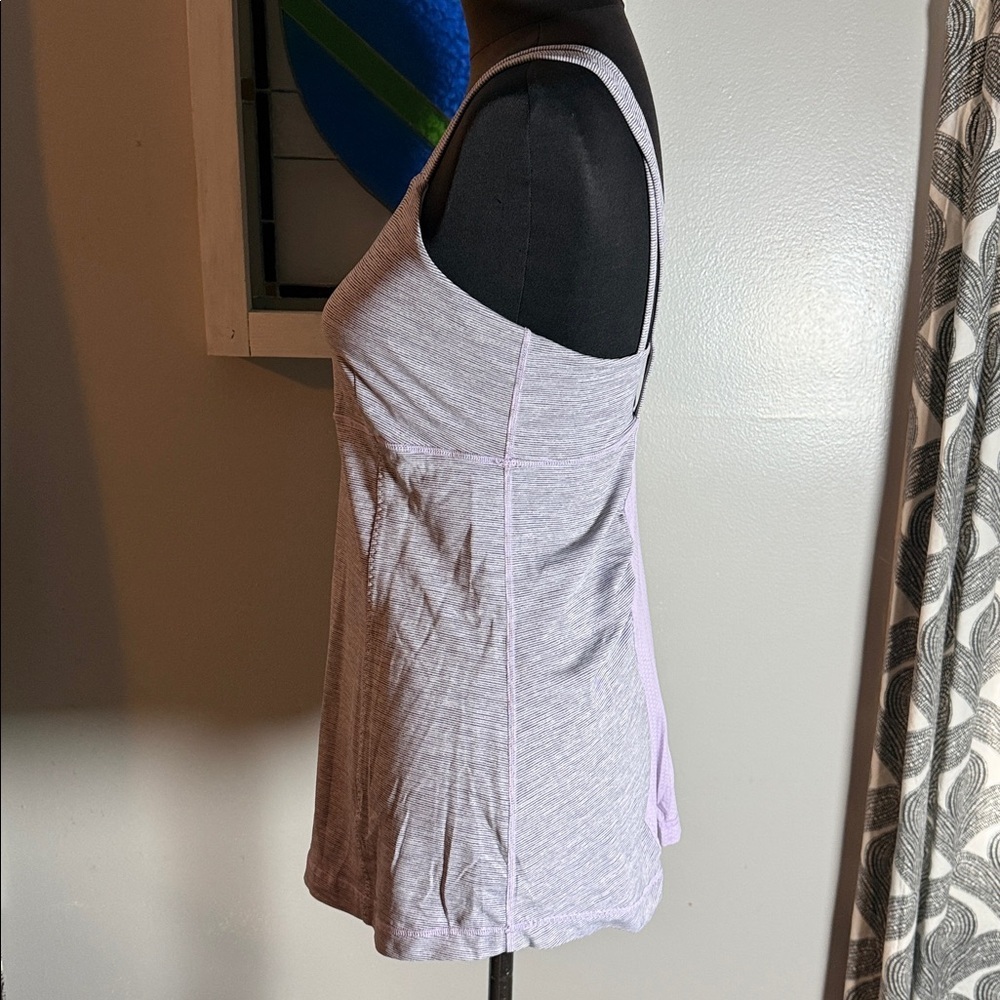 Lululemon Active Strength Tank in Heathered Lilac SZ Medium - Picture 4 of 8